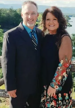 Sharon Bollinger and husband